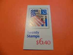 STAMPS US MINT - # 2920c Booklet of 20 x 32 cent stamps "Flag over Porch" - Picture 1 of 2