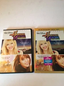 hannah montana dvd the movie 2 disc set with plastic case good shape - Picture 1 of 2