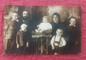 Foto Judaica ebraica Ungheria Dunaföldvár ebraica Judaica anni '30 1x famiglia ortodossa - Foto 1 di 9