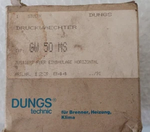 DUNGS - GW 50 MS - 123 844 - pressostati - nuovo - Foto 1 di 2