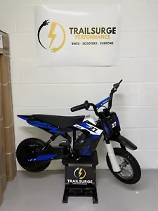RCB R9X Kids Electric Dirt Bike 36V 300W Battery 15KM 14.5mph Range 12” Tyres - Picture 1 of 27