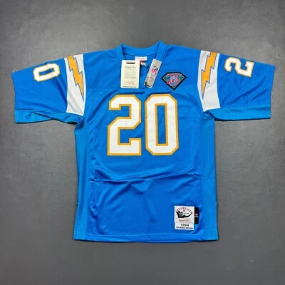 100% Authentic Natrone Means Mitchell & Ness 1994 Chargers Jersey Size 52 2XL - Image 1 of 4