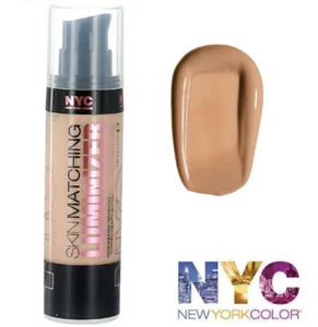 NYC Skin Matching Luminizer Foundation 420 Tawny Medium 27.3ml Shade Adjusting - Picture 1 of 1