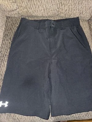 Boys' UA Match Play Shorts Size 16 New No Tags Black - Image 1 of 2