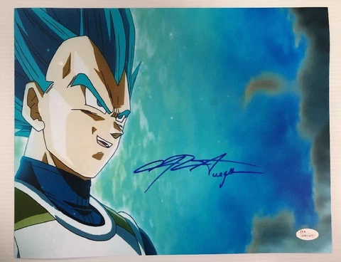 Chris Sabat Signed Autographed 11x14  Photo Dragon Ball Z Vegeta JSA COA 9 Cover