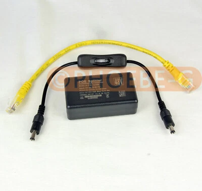 Gigabit 12V2A Active PoE Splitter for Compute Module 4 IO Board Raspberry Pi CM4 - Image 1 of 4