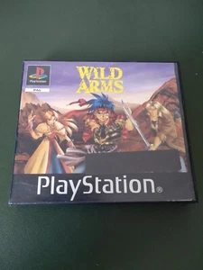 Wild Arms PS1 PAL RENTAL EDITION ( VERY RARE ) - Picture 1 of 5