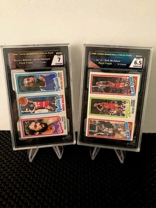 1980 TOPPS BASKETBALL VIOLONCELLO PACK SMC 7 NR-MT MOSES MALONE - ARTIS GILMORE #886 - Foto 1 di 3