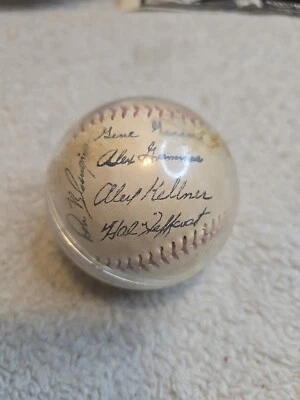 St. Louis Cardinals Baseball 1950-60s Signed?? Stan Musial Plus Others - Image 1 of 4