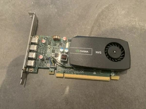 Grafikkarte NVidia NVS510 2GB 4x Mini DP 00FC861 4K incl Adapter Standard Profil - Bild 1 von 3