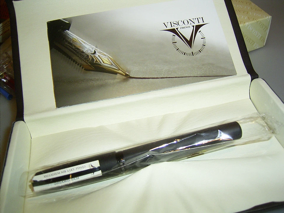 VISCONTI Homo Sapiens Füllhalter, Dark Age OVERSIZE Federn noch in 18 Karat!