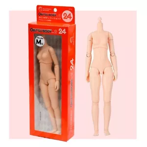 Bambola Obitsu 24BD-F02N-M 24cm Body Bust M Tipo Naturale Giappone Licca-chan - Foto 1 di 7