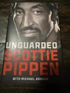 Autographed Scottie Pippen Book Unguarded JSA Signed Auto Authentic - Picture 1 of 4