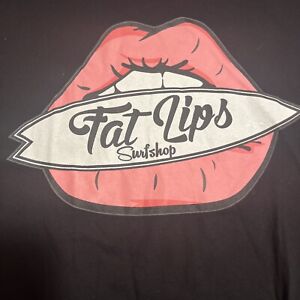 Fat Lips Surf Shop T Shirt Small 100% Cotton