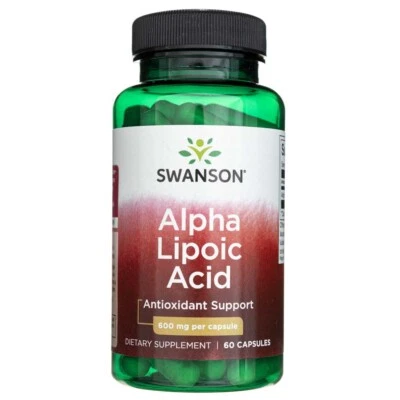 Swanson Ultra Alpha Lipoic Acid (ALA) 600 mg 60 Kapseln