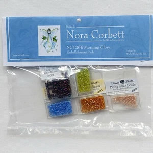 Morning Glory Nora Corbett Pixie Couture Kreuzstich Verzierung Paket NC126E - Bild 1 von 8