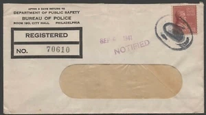 1940 Prexie uso individual 823 Navy Yard FPO penalización env Honolulu Hawaii a San Fran - Imagen 1 de 2
