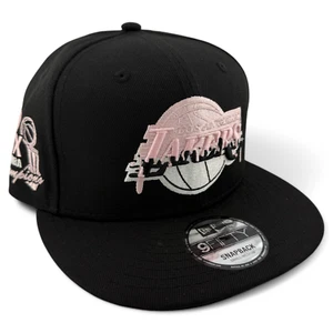 Casquette snapback New Era Los Angeles Lakers équipe NBA goutte à goutte logo patch 9Fifty - Photo 1/7