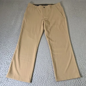 Under Armour The Showdown Pantaloni da Golf Uomo 34x27 Tan Antiscivolo Performance Chino - Foto 1 di 14