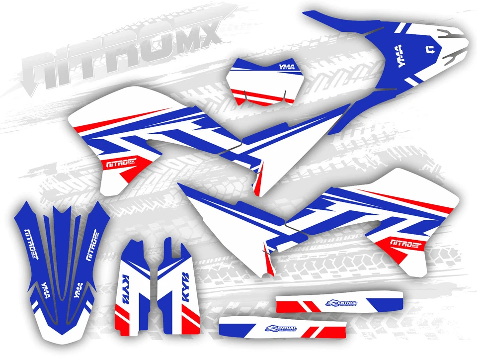 Graphics Fits Yamaha WR 250R 250X 2008 - 2015 2016 2017 2018 2019 2020 2021 - Image 1 of 1
