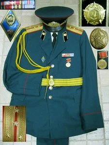 Soviet Russian Parade Uniform CAPTAIN Сhemical Troops Army USSR Military - Picture 1 of 12