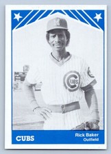 Rick Baker 1983 TCMA Midland Cubs