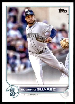 2022 TOPPS UPDATE #US137 EUGENIO SUAREZ SEATTLE MARINERS - Image 1 of 2