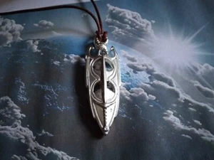 Elder Scrolls Amulet Akatosh pendant made Sterling Silver 925- artisan product - Picture 1 of 3
