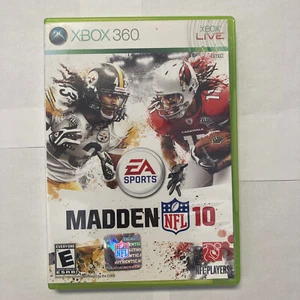 Madden NFL 10 (Xbox 360) 2010 CIB Complete In Box / Fast Shipping / Tested! - Picture 1 of 8