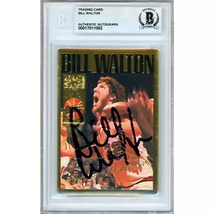 1994 Action Packed Greats of the Game #38 Bill Walton AUTO Beckett TrailBlazers - Picture 1 of 5