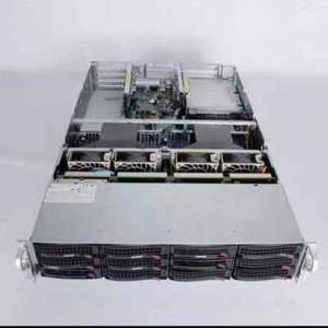 SuperServer SYS-6029U-TR4T 12x3.5" Server 2x Intel Xeon 6152 CPU,512G RAM,4T SAS - Picture 1 of 3