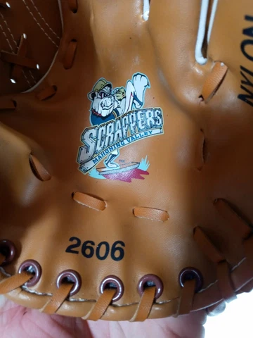 Mahoning Valley Scrappers Baseball Glove Promo Second National Bank Hot 101 Kids Cover