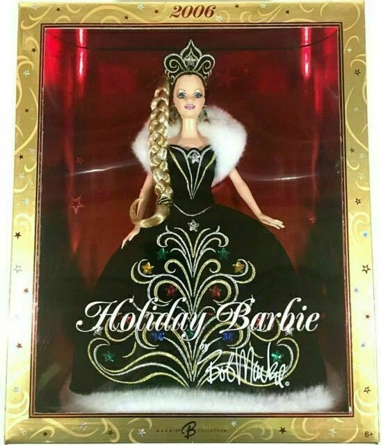 Mettel 2006 Holiday Barbie Doll by Bob Mackie- (J0949)