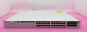 Cisco Catalyst C9300-24UXB-A 24x 10G/mGig RJ45 UPoE Switch + C9300-NM-8X - Picture 1 of 18