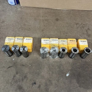 GS 1" 8-teiliges Frässpannzangen-Set (1/8" - 3/4") Größen siehe Scheibe. 534686 534694 - Bild 1 von 8