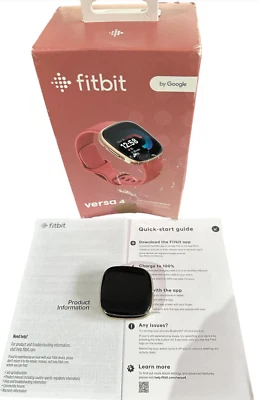 DEFEKT: fitbit versa 4 Fitness smartwatch WIE ABGEBILDET ✅ - Bild 1 von 2