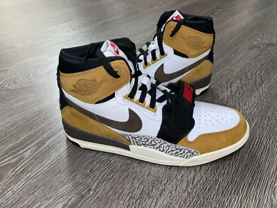 Air Jordan Legacy 312 Novato del Año Blanco Marrón Trigo AV3922-102 Hombres 10.5 Foto 1 de 4