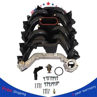 Upper Intake Manifold w/ Gaskets for Ford E-Series F-Series Pickup Truck 5.4L V8 - Image 1 of 4