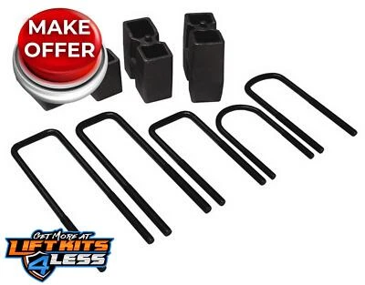 Kit de bloque y perno en U Skyjacker BUK3565 para Dodge W300 1969 camioneta base V8 gasolina Foto 1 de 2