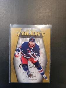 2023-24 Upper Deck Gold MVP Talent Script # MT-81 BLAKE WHEELER- Winnipeg Jets - Picture 1 of 2