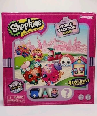 Shopkins World Vacation Game With 4 Exclusive Shopkin Figures  - Image 1 of 2