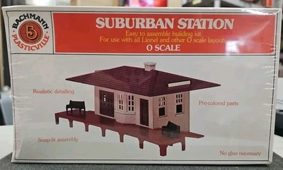 BACHMANN, O Scale, Suburban Station #45954 Kit, NIB (12K) - Image 1 of 3