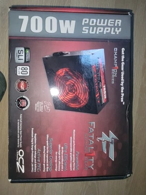 OCZ Tech 700W 80+ PC Power Supply - Model OCZ700FTY - Image 1 of 4