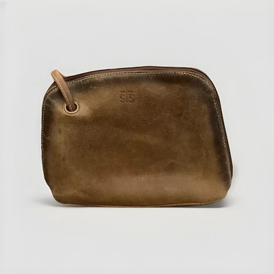 Bolso Bandolera S Ranch Wear Tell TX Cuero Marrón Vaquera Occidental Foto 1 de 4