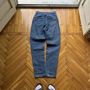 Vintage Katharine Hamnett Jeans Blue 90s Italy Cotton Women's 26W 28L - Picture 1 of 7