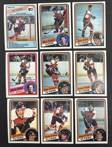 1984-85 O-Pee-Chee OPC Hockey - Lot Of 9 Cards -  Philadelphia Flyers #2 - Picture 1 of 2