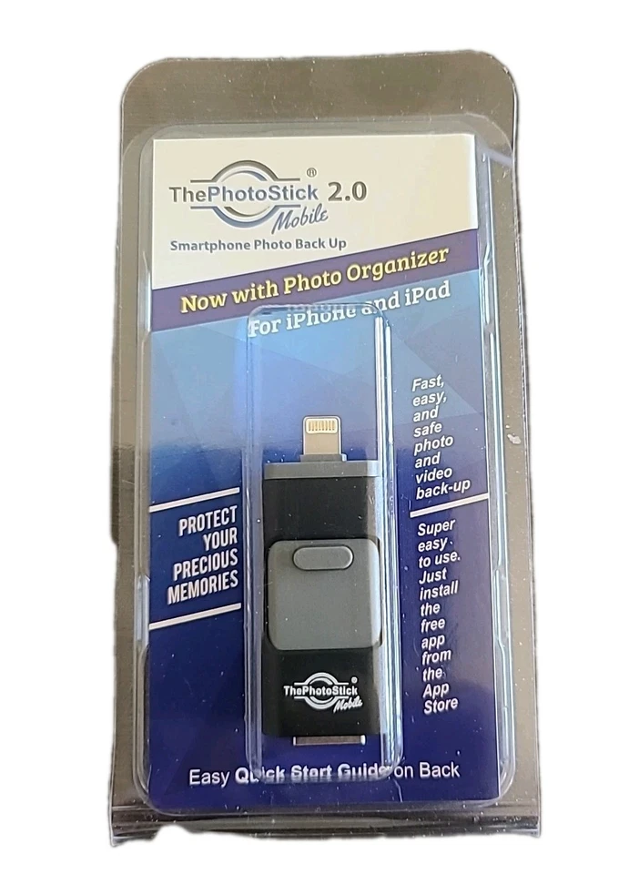 ThePhotoStick® Mobile 2.0 for iPhone and iPad (128GB) - Image 1 of 2