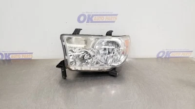 12 2012 TOYOTA TUNDRA HEADLIGHT LAMP LEFT DRIVER - Image 1 of 4