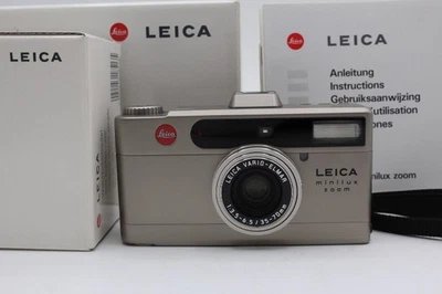 【MNT】 Cámara Leica Minilux Zoom plateada de Japón Foto 1 de 4
