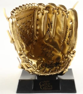Nolan Arenado Signed Rawlings Mini Golden Glove With Display JSA COA - Picture 1 of 2